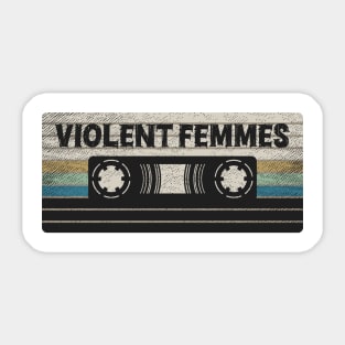 Violent Femmes Mix Tape Sticker